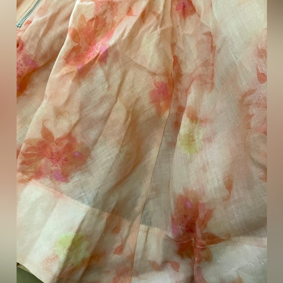 Bardot Kiah Corset Mini Dress in Orange Floral US6 - Picture 6 of 6